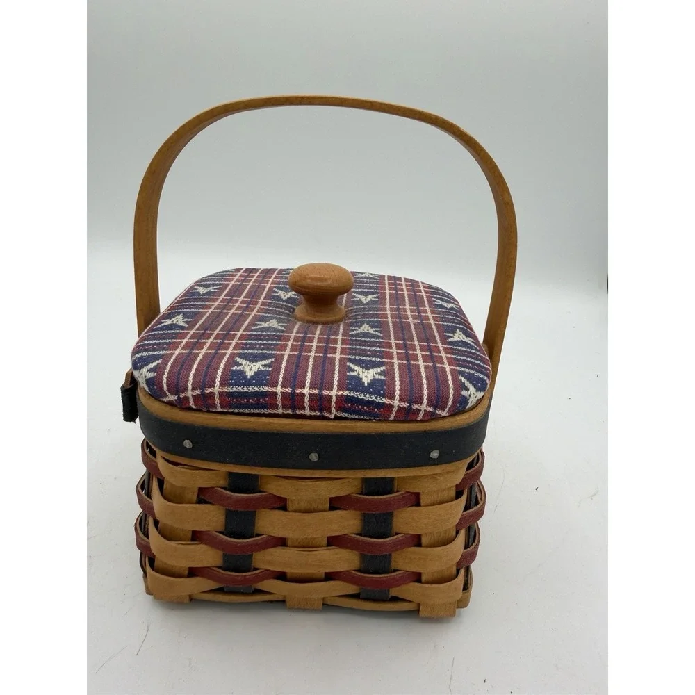 Longaberger 2004 Dresden Tour Basket Combo 🧺🏡 – Incl Liner,‎ Protector & Lid